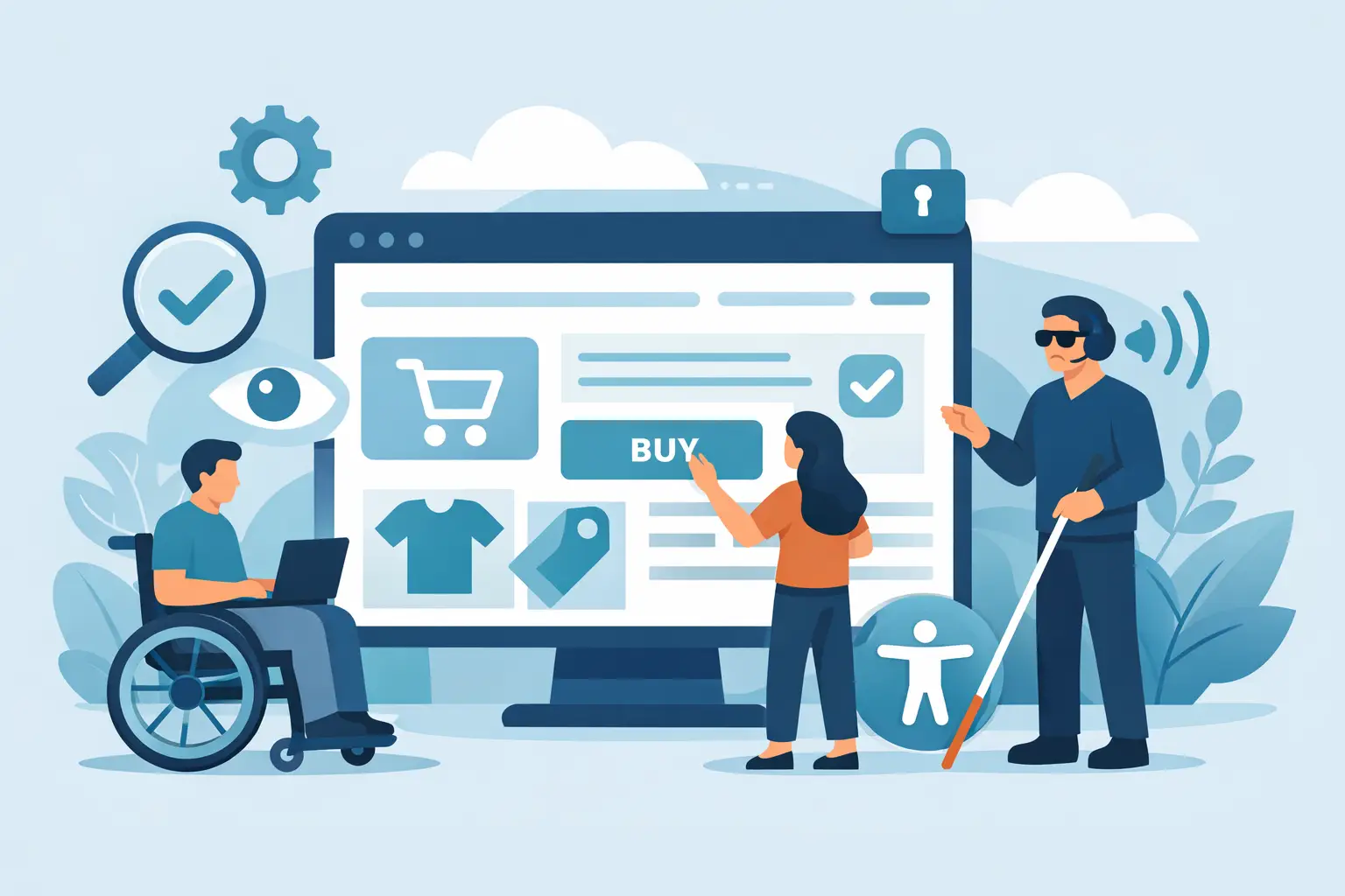 Hvad kræver en tilgængelig webshop i praksis?